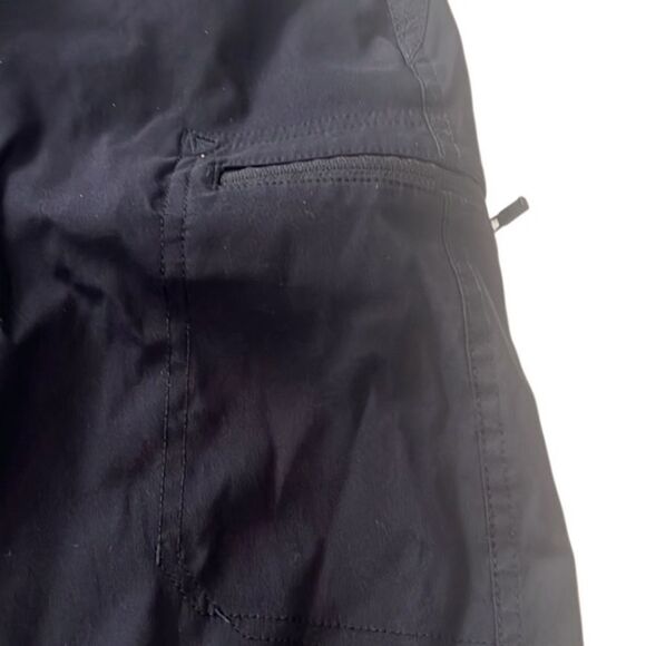 Eddie Bauer Black Pockets Nylon Spandex Casual Shorts Size 16 - Picture 5 of 11